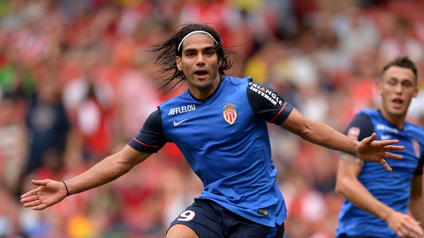 2014-15 摩納哥｜作客｜球迷版｜#9 Falcao｜BNWT｜2014-15 Monaco Away Jersey｜