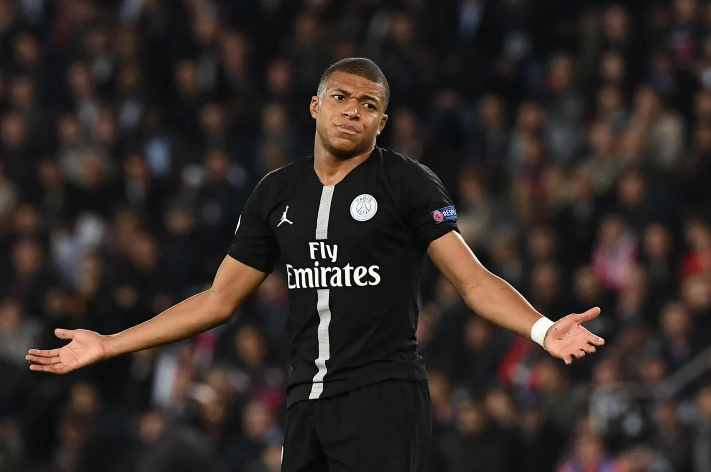 2018-19 巴黎聖日耳門｜二客｜球迷版｜#7 Mbappe｜BNWT｜2018-19 PSG Third Jersey｜