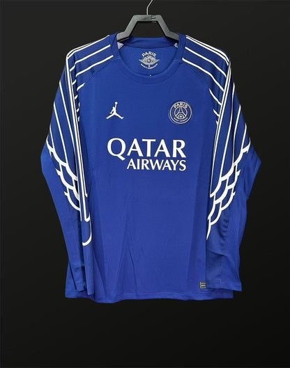 2024-25 巴黎聖日耳門｜四客｜長袖球迷版｜BNWT｜2024-25 PSG Fourth Long Sleeve Jersey｜