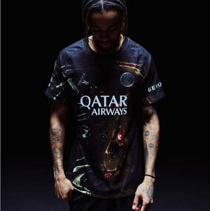 2025-26 巴黎聖日耳門｜五客｜長袖球迷版｜BNWT｜2025-26 PSG Fifth Long Sleeve Jersey｜